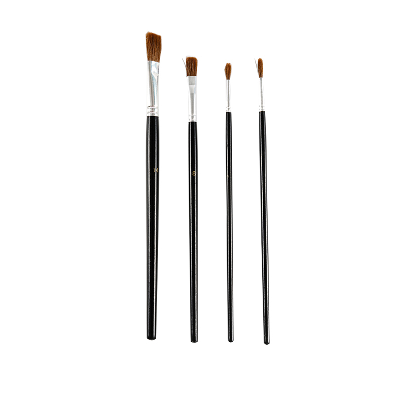 Artist Brushes Okrogel čopič s ploščato glavo za akrilne oljne slike